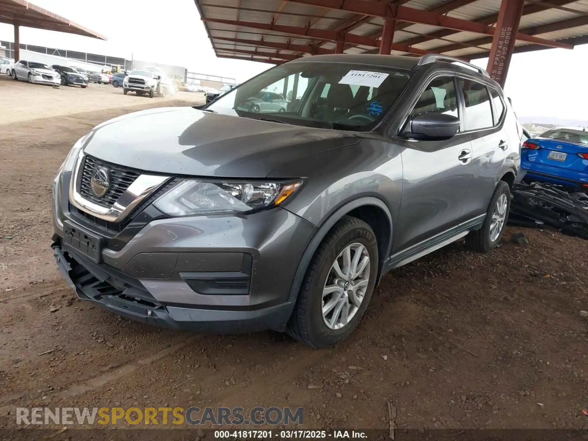 2 Photograph of a damaged car KNMAT2MT2LP521910 NISSAN ROGUE 2020