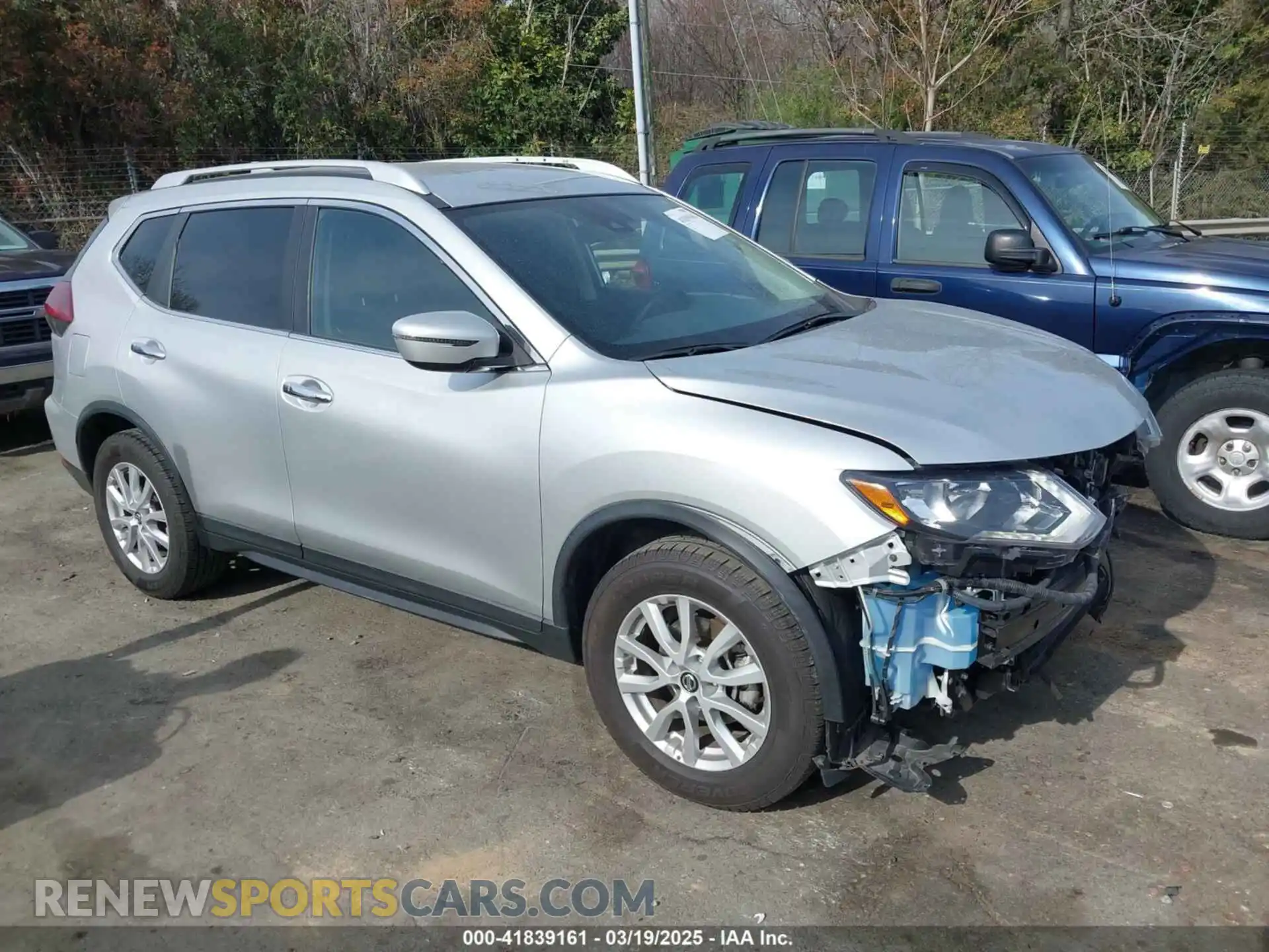 1 Photograph of a damaged car KNMAT2MT2LP533801 NISSAN ROGUE 2020