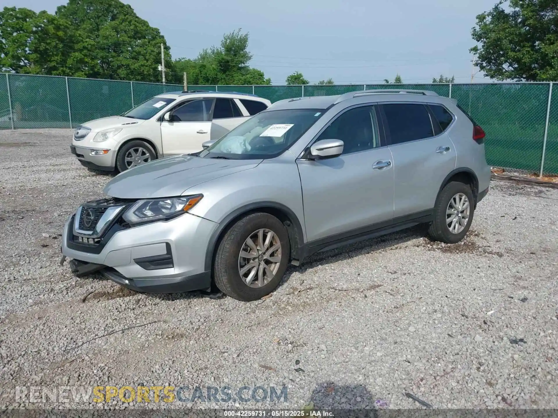 2 Photograph of a damaged car KNMAT2MT3LP524055 NISSAN ROGUE 2020