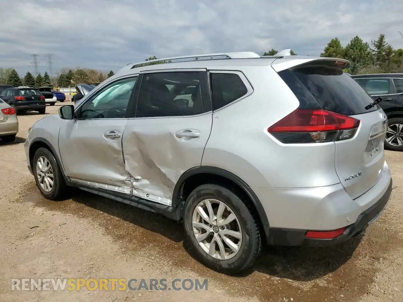 2 Photograph of a damaged car KNMAT2MT4LP506213 NISSAN ROGUE 2020