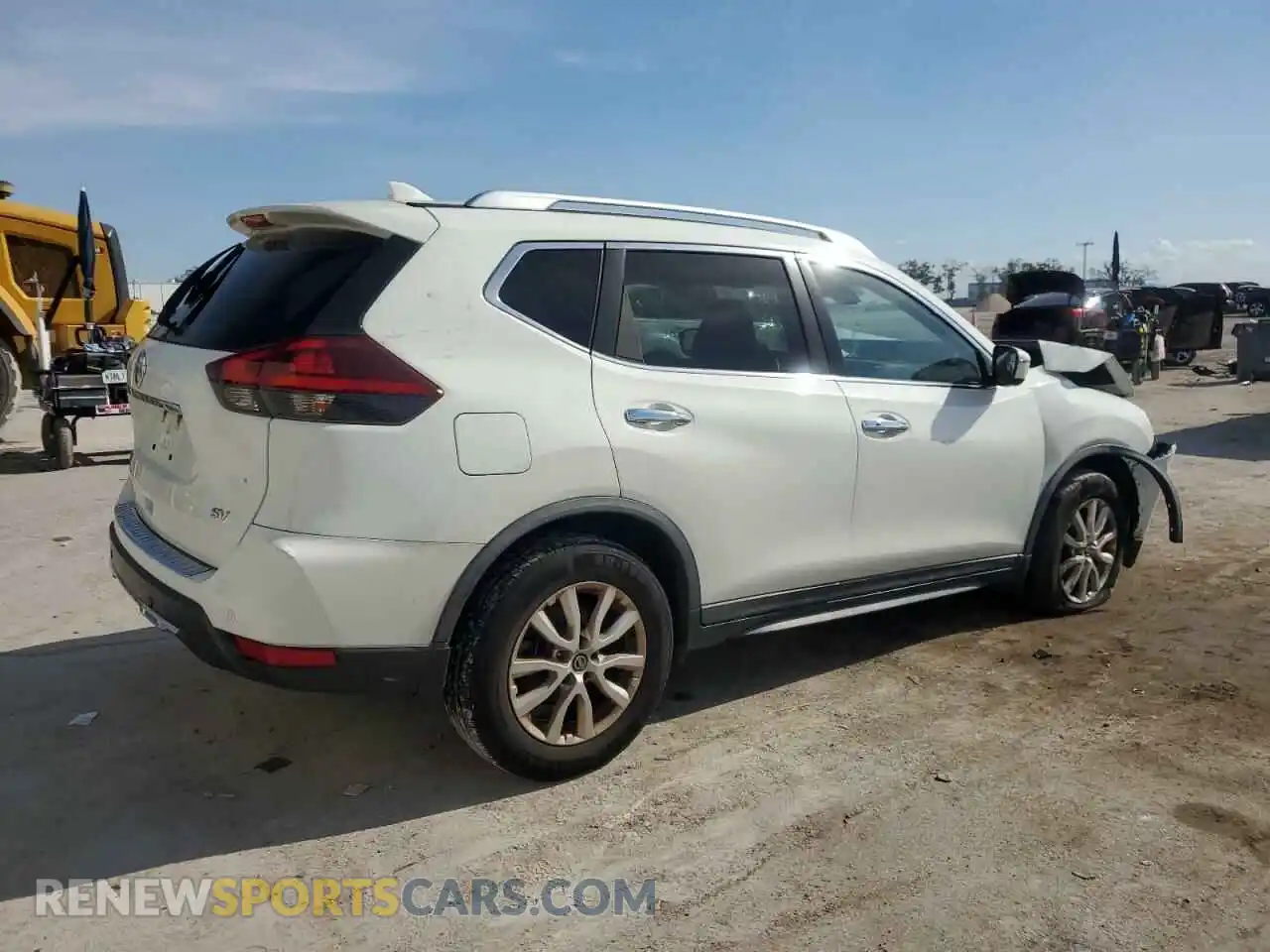 3 fotografías del automóvil dañado KNMAT2MT4LP525232 NISSAN ROGUE 2020
