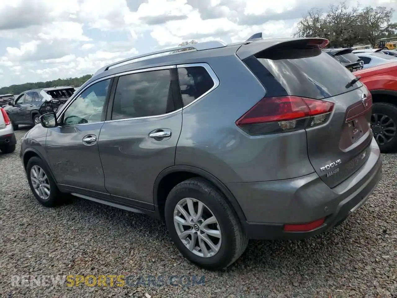 2 Photograph of a damaged car KNMAT2MT4LP530771 NISSAN ROGUE 2020