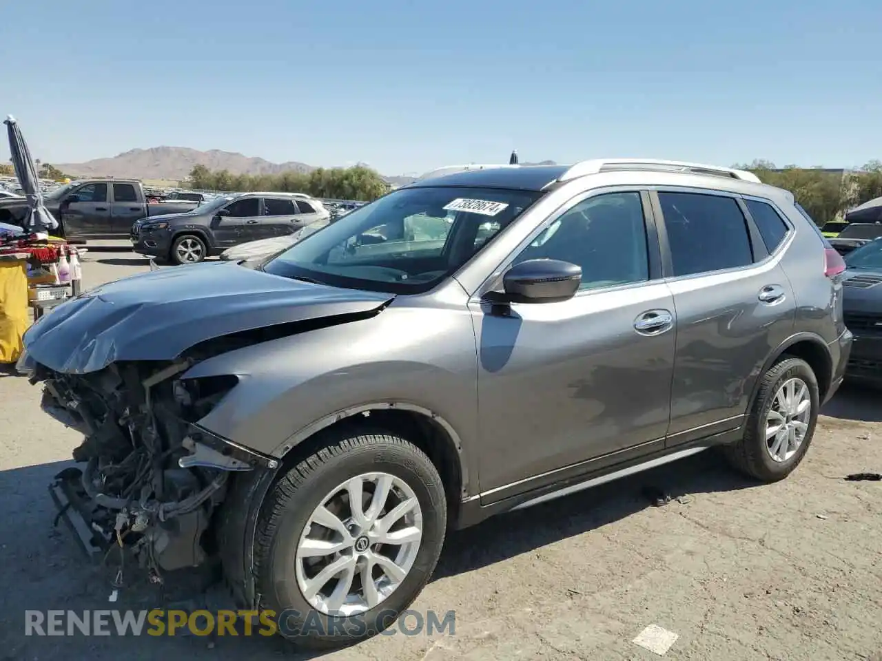 1 Photograph of a damaged car KNMAT2MT5LP532903 NISSAN ROGUE 2020