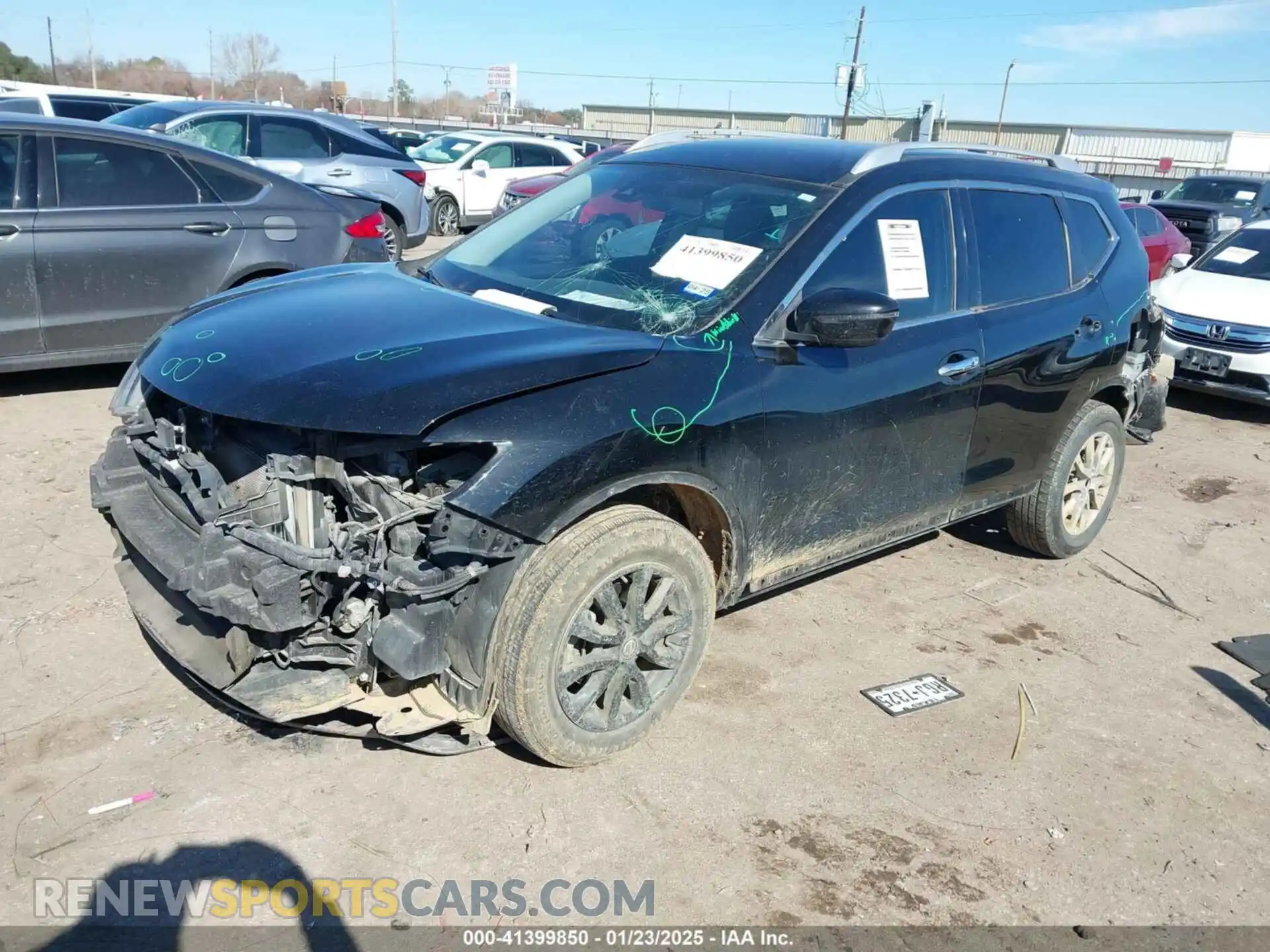 2 Photograph of a damaged car KNMAT2MT7LP515780 NISSAN ROGUE 2020