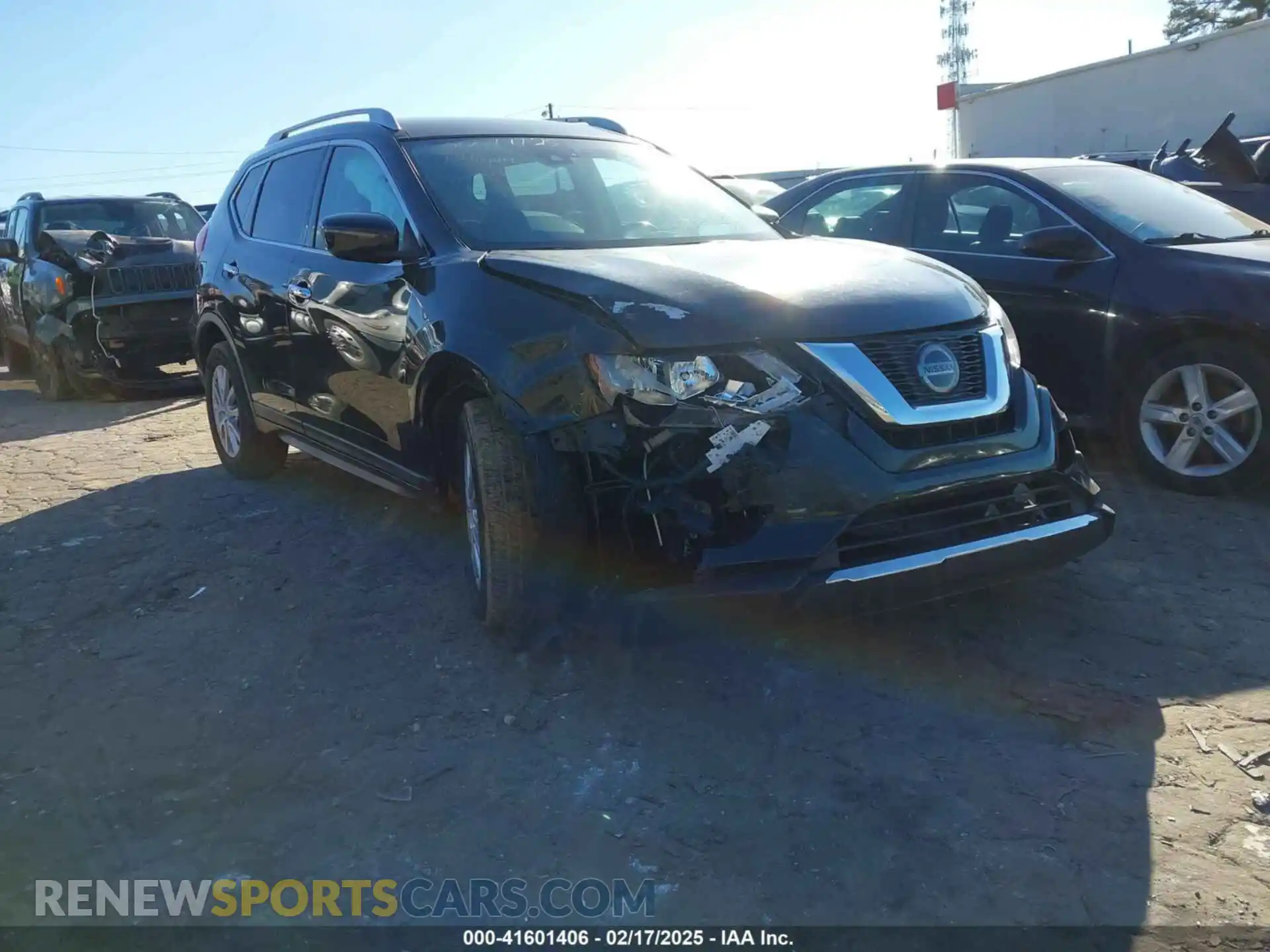1 Photograph of a damaged car KNMAT2MT7LP518985 NISSAN ROGUE 2020