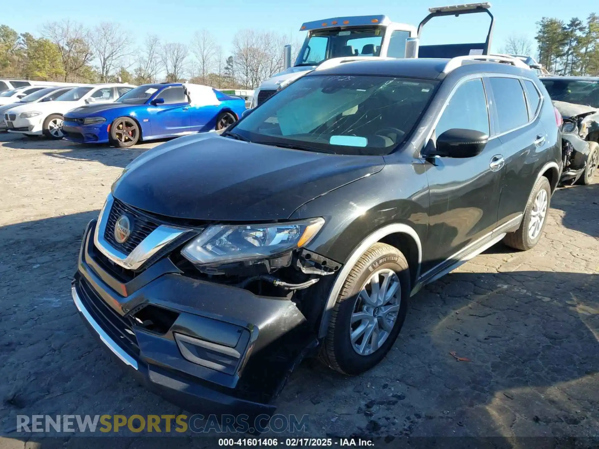 2 Photograph of a damaged car KNMAT2MT7LP518985 NISSAN ROGUE 2020