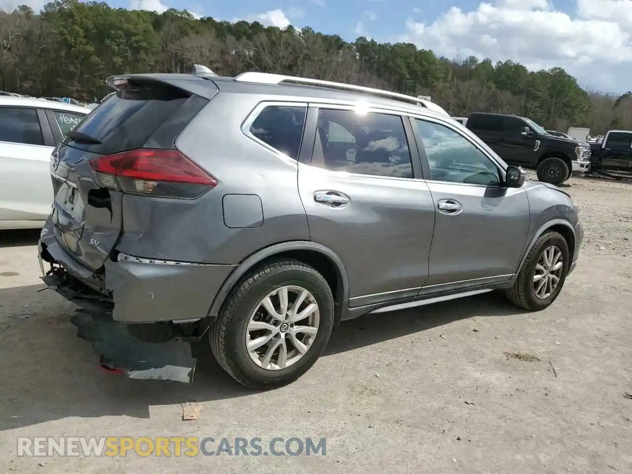 3 Photograph of a damaged car KNMAT2MT7LP526956 NISSAN ROGUE 2020