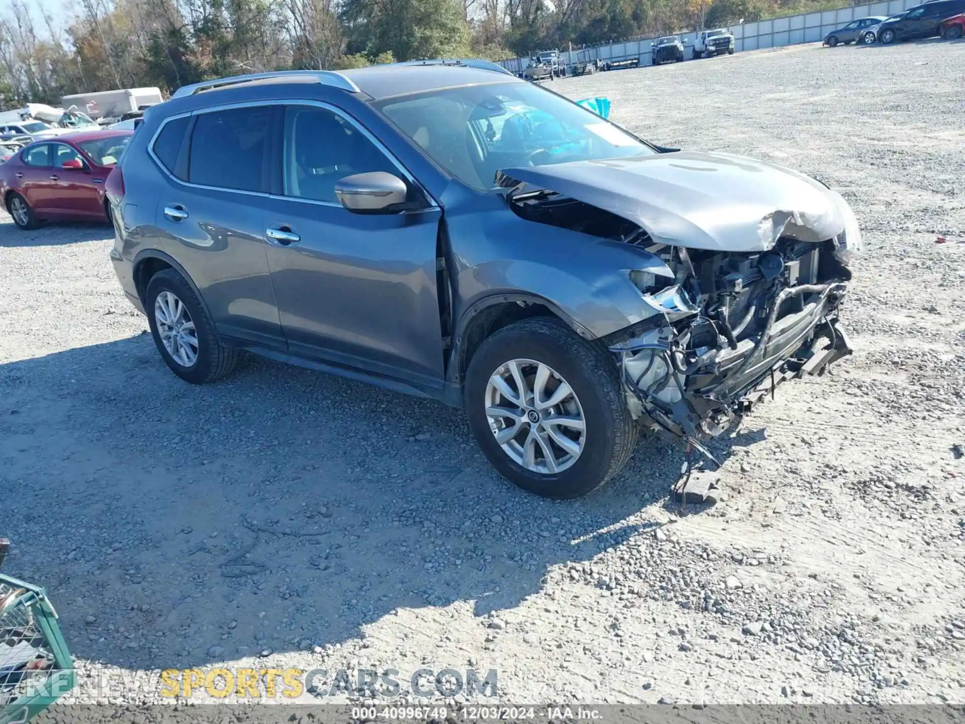1 Photograph of a damaged car KNMAT2MT7LP528531 NISSAN ROGUE 2020