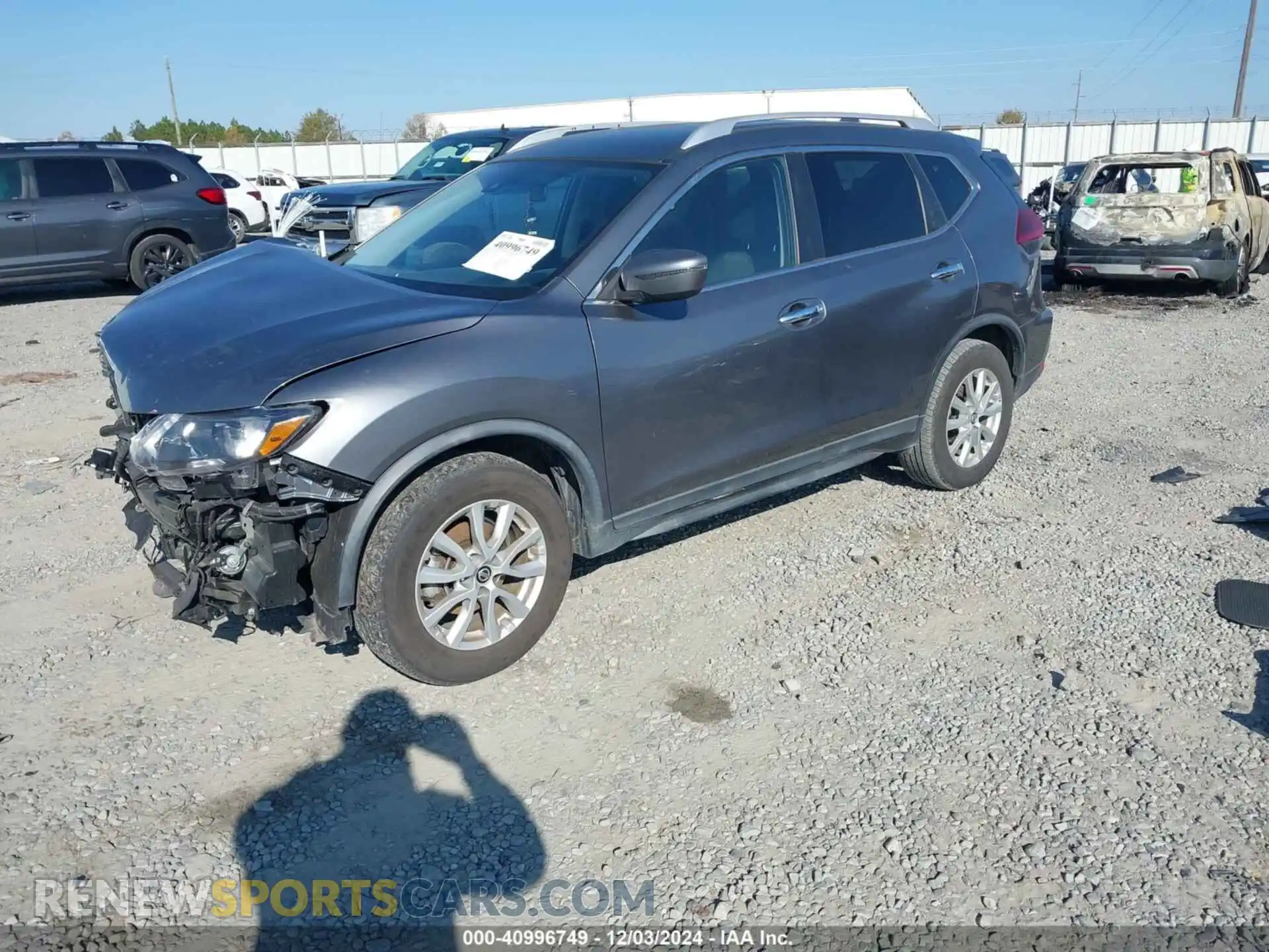 2 Photograph of a damaged car KNMAT2MT7LP528531 NISSAN ROGUE 2020