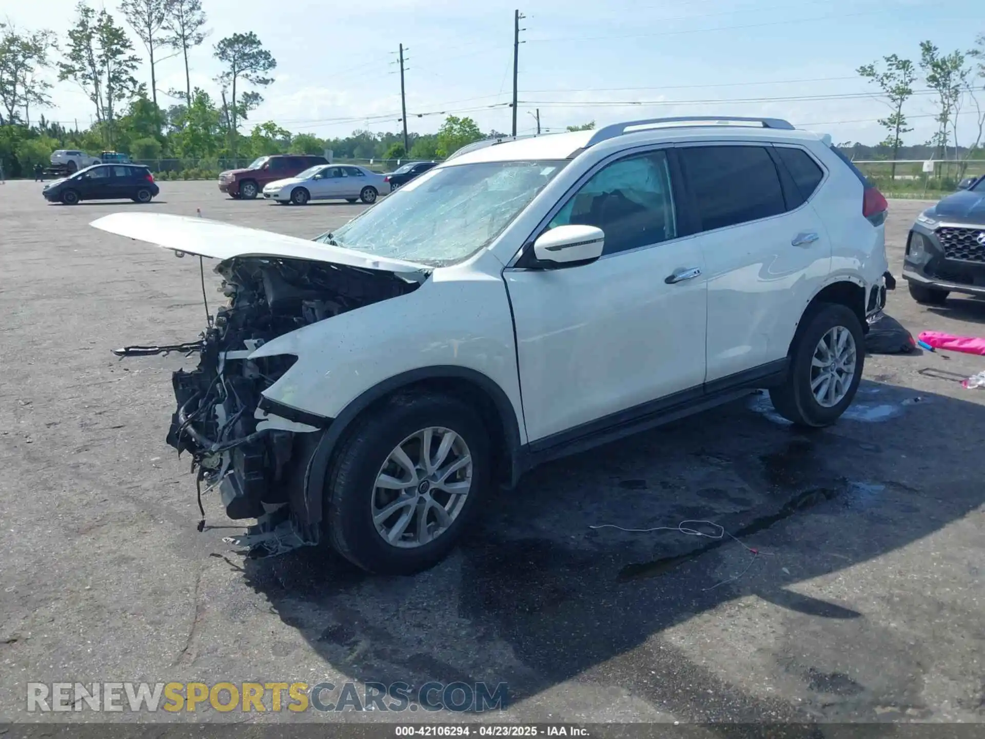 2 Photograph of a damaged car KNMAT2MT8LP524584 NISSAN ROGUE 2020