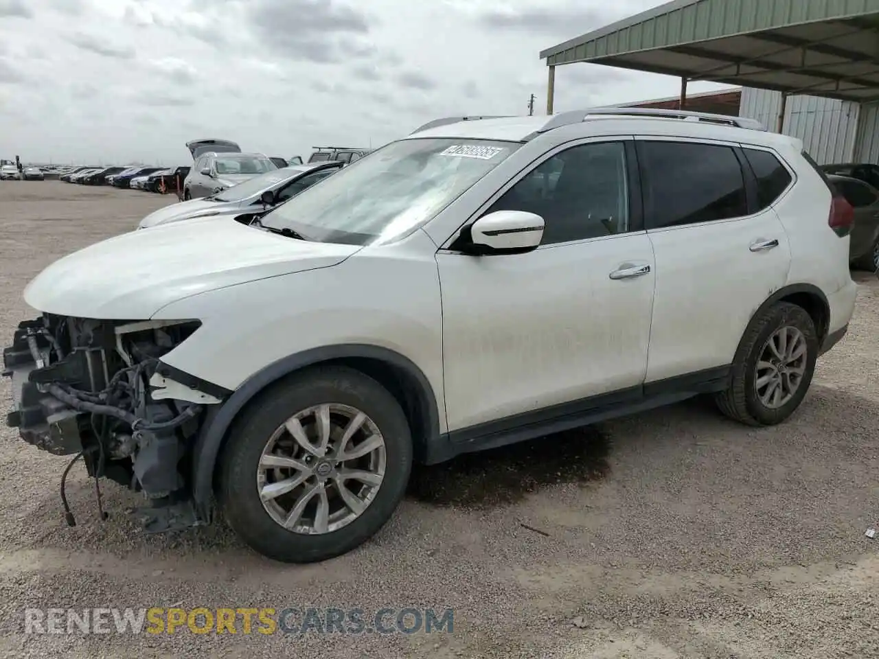 1 Photograph of a damaged car KNMAT2MT8LP534502 NISSAN ROGUE 2020