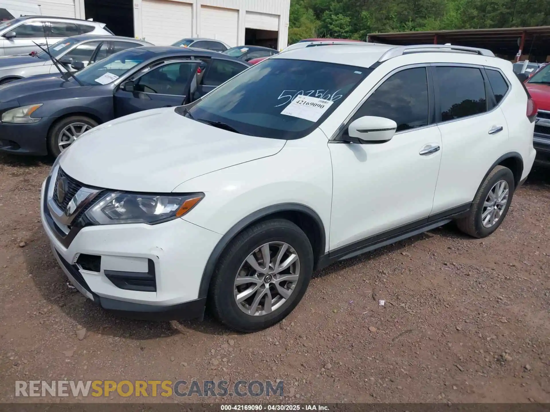 2 Photograph of a damaged car KNMAT2MT9LP507566 NISSAN ROGUE 2020