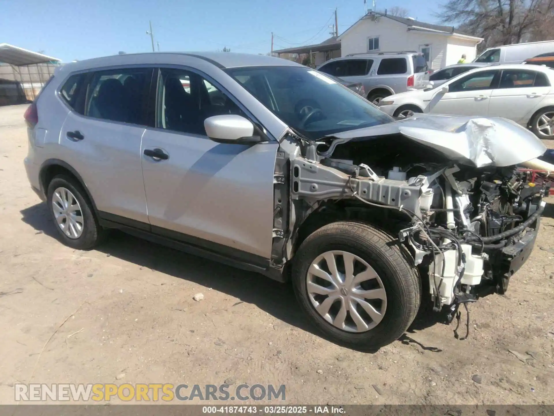 1 Photograph of a damaged car KNMAT2MT9LP529860 NISSAN ROGUE 2020