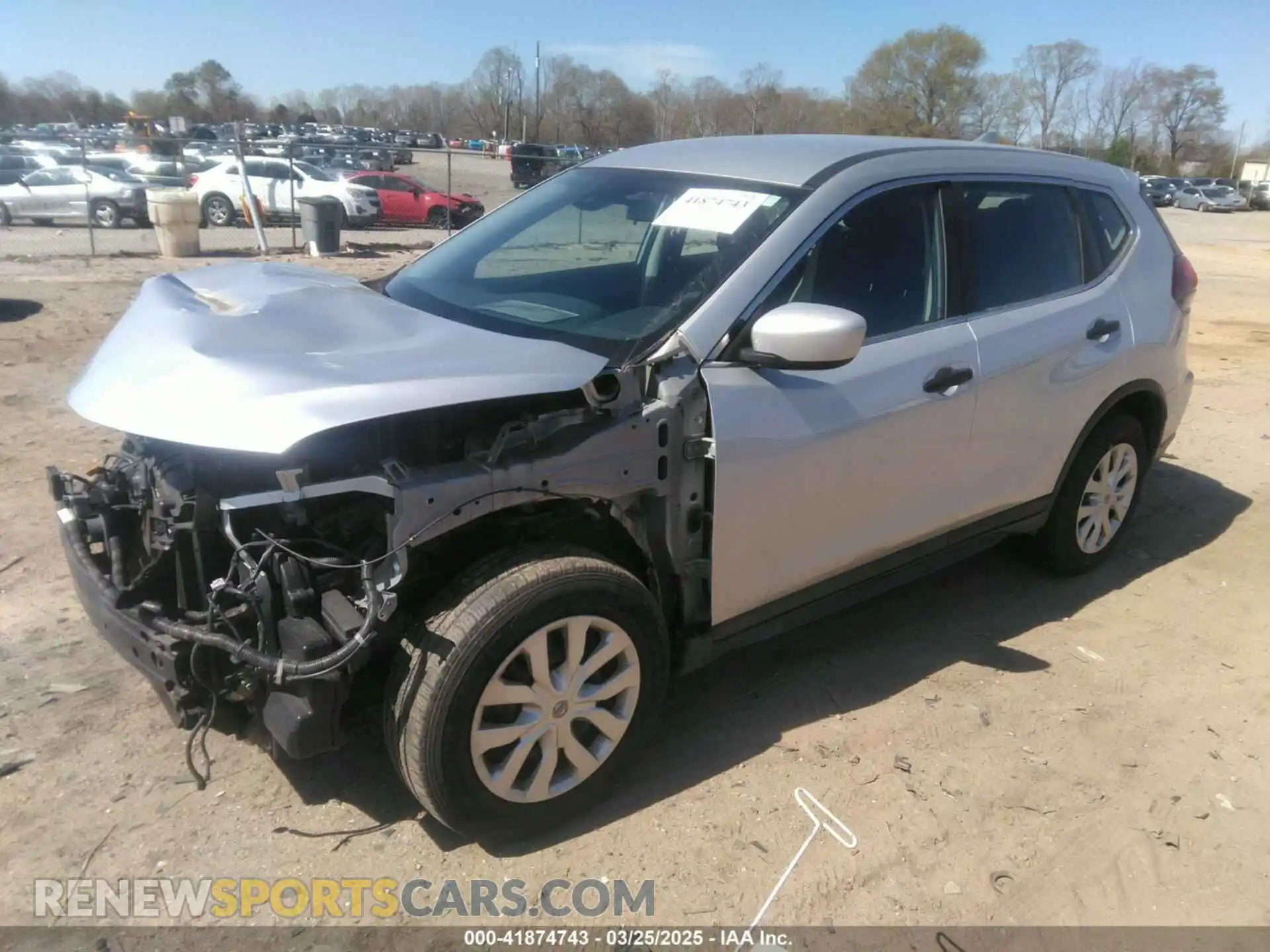 2 Photograph of a damaged car KNMAT2MT9LP529860 NISSAN ROGUE 2020