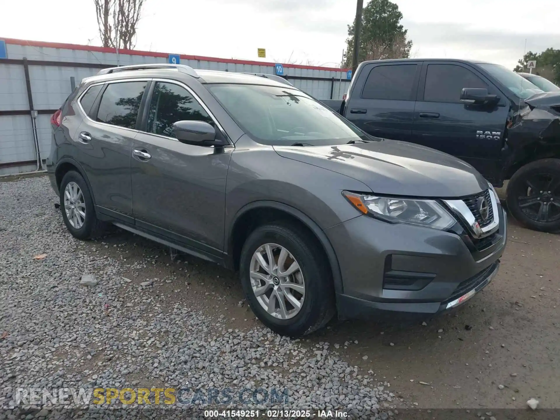 1 Photograph of a damaged car KNMAT2MT9LP534704 NISSAN ROGUE 2020