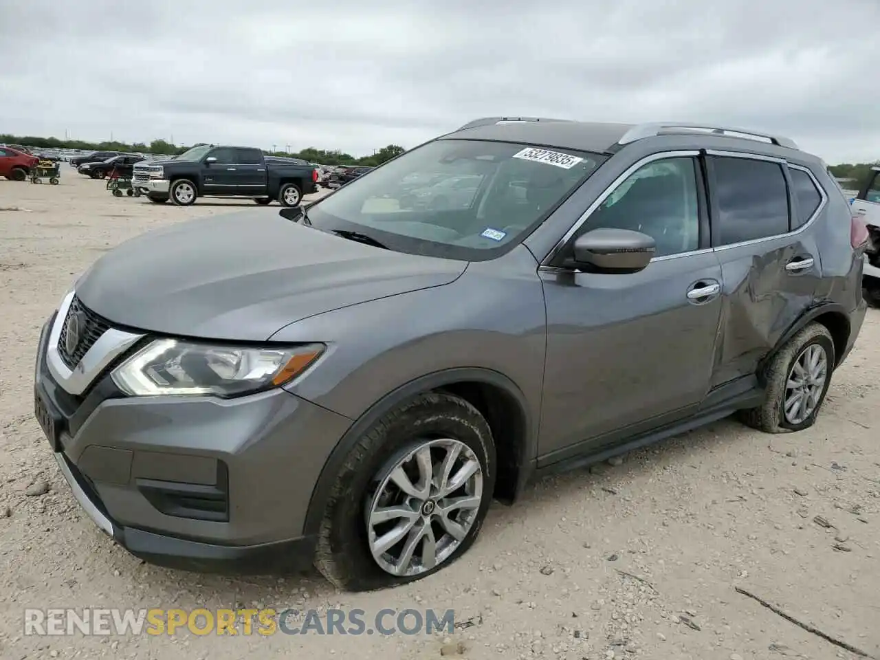 1 Photograph of a damaged car KNMAT2MTXLP523694 NISSAN ROGUE 2020