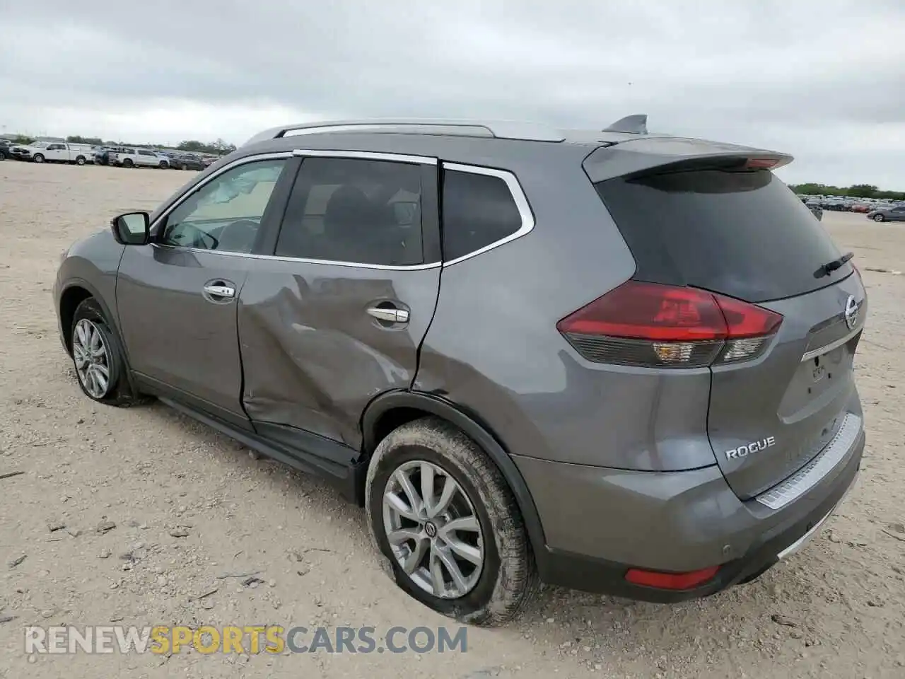 2 Photograph of a damaged car KNMAT2MTXLP523694 NISSAN ROGUE 2020