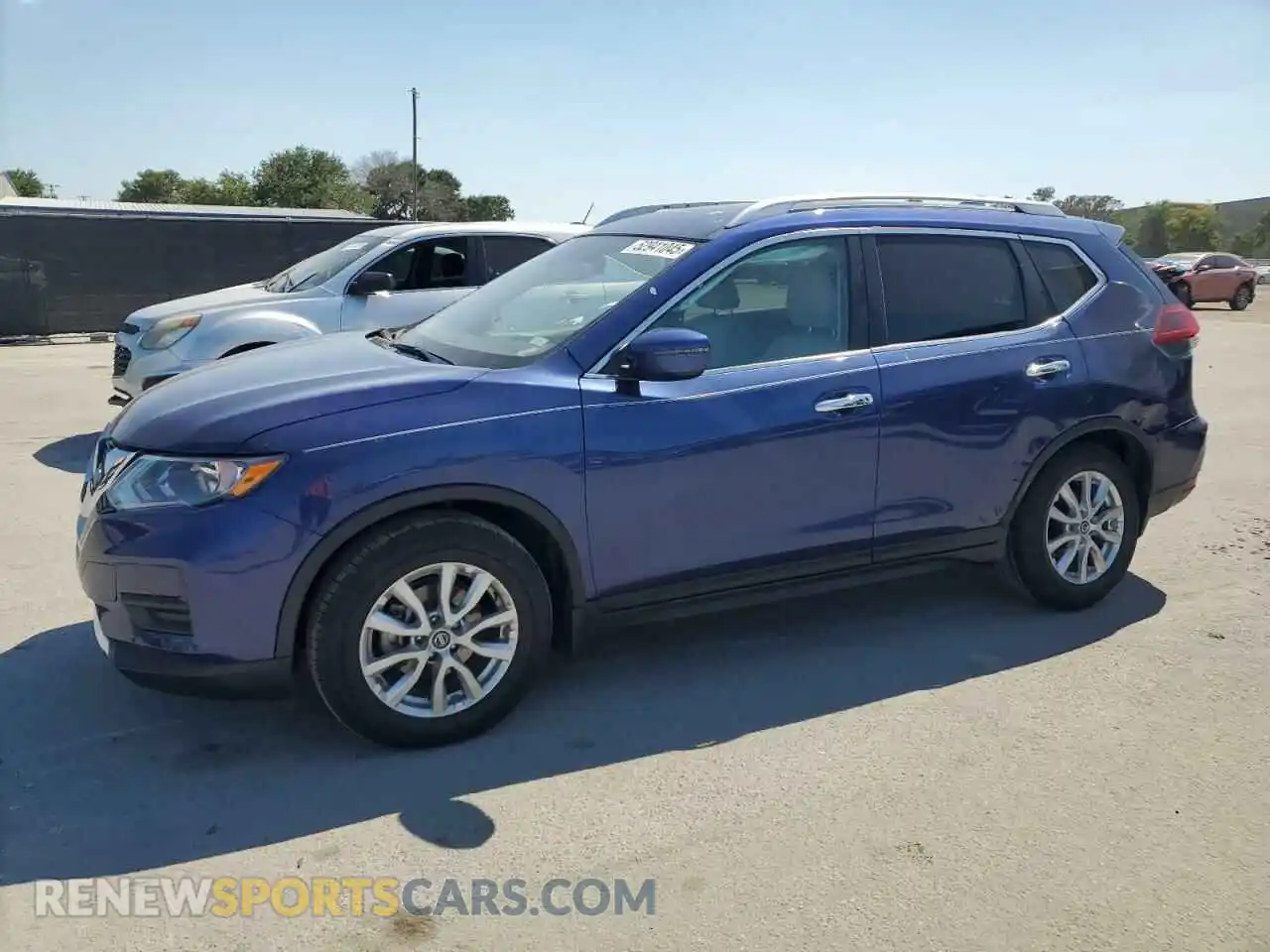 1 Photograph of a damaged car KNMAT2MTXLP534033 NISSAN ROGUE 2020