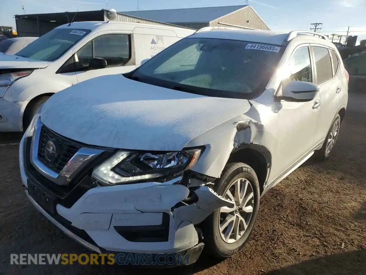 1 Photograph of a damaged car KNMAT2MV0LP509546 NISSAN ROGUE 2020