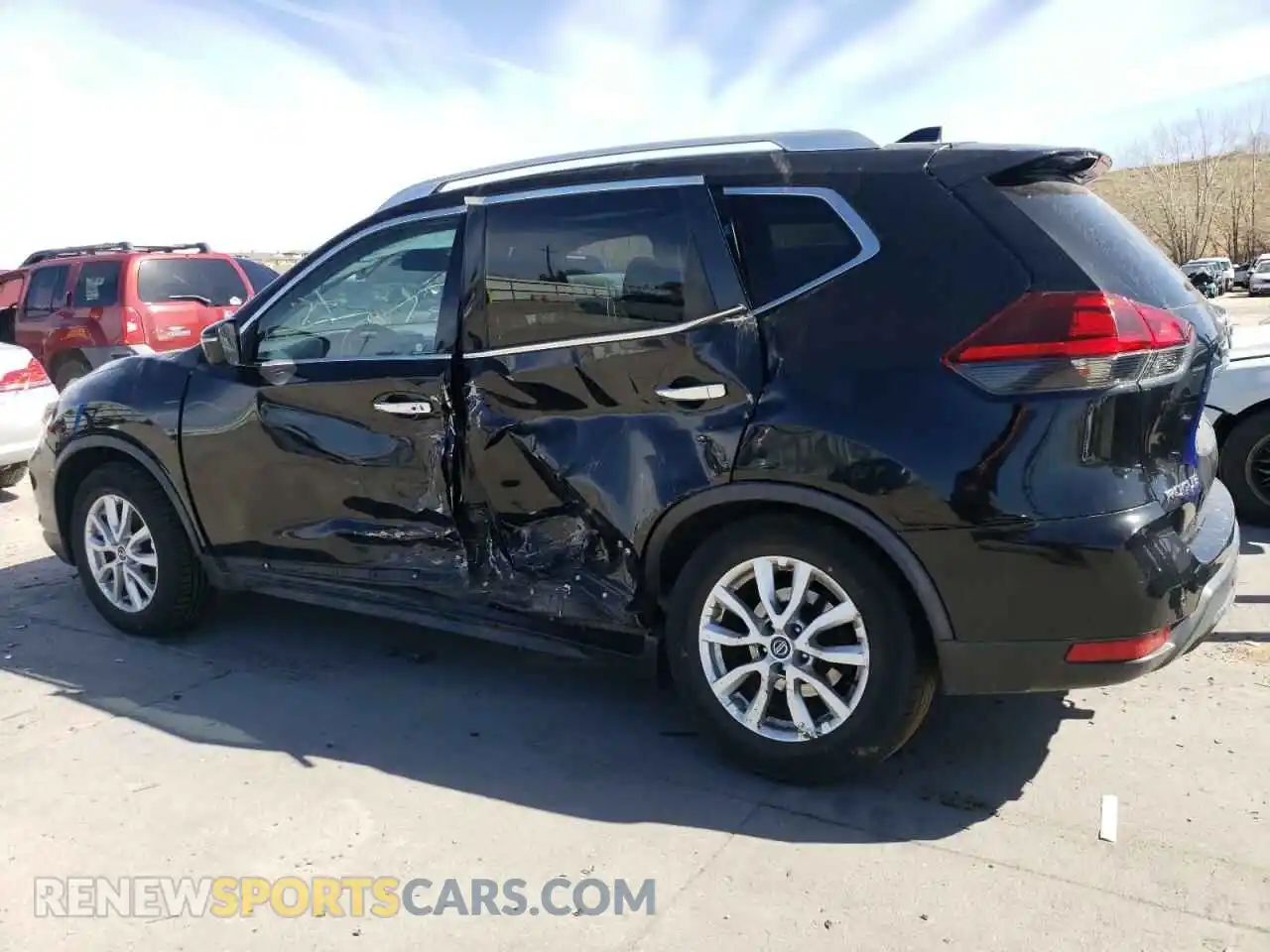 2 Photograph of a damaged car KNMAT2MV0LP510566 NISSAN ROGUE 2020