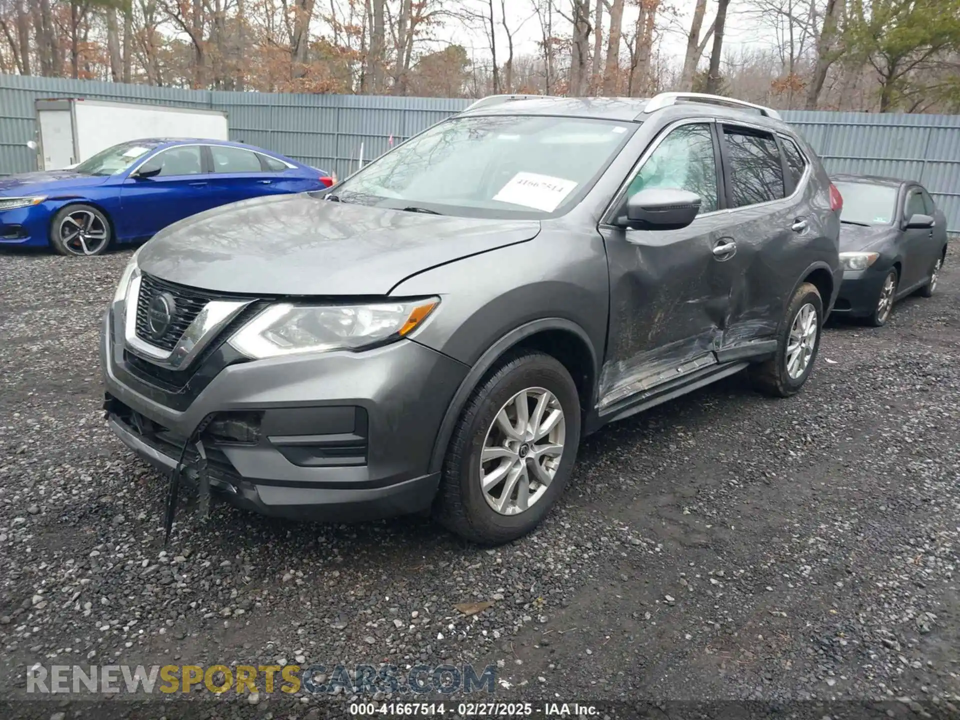 2 Photograph of a damaged car KNMAT2MV0LP511166 NISSAN ROGUE 2020