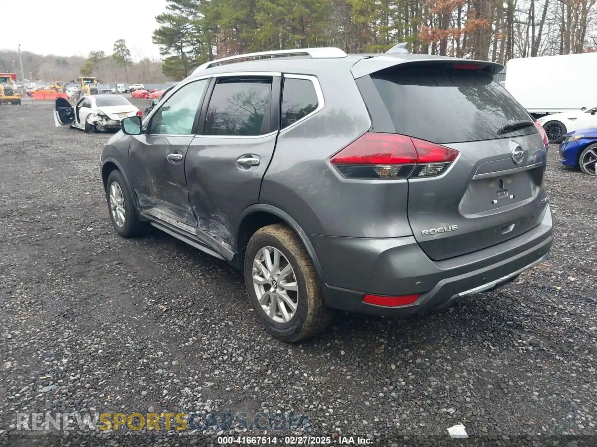 3 Photograph of a damaged car KNMAT2MV0LP511166 NISSAN ROGUE 2020