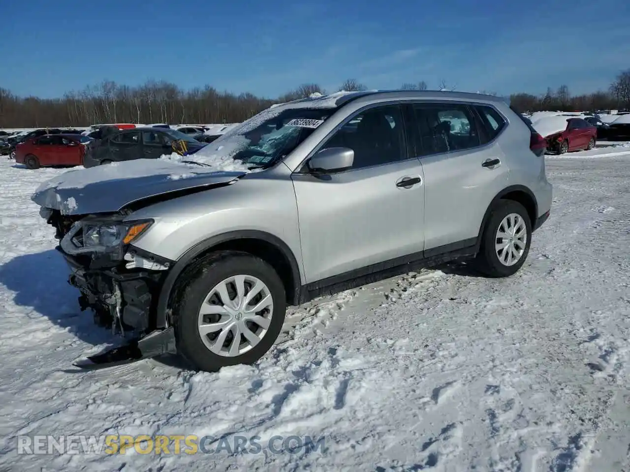 1 Photograph of a damaged car KNMAT2MV0LP517825 NISSAN ROGUE 2020