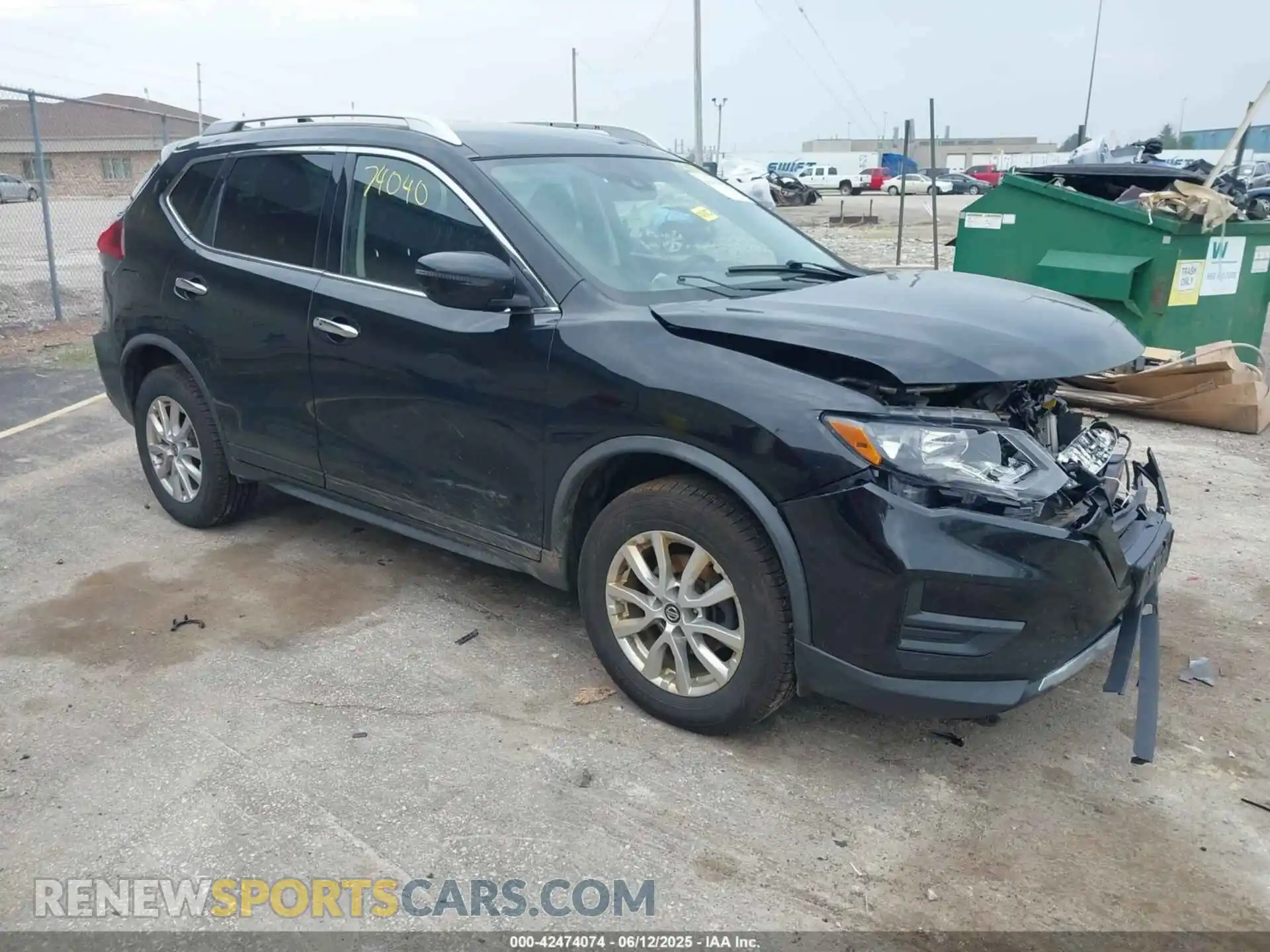 1 fotografías del automóvil dañado KNMAT2MV1LP509216 NISSAN ROGUE 2020