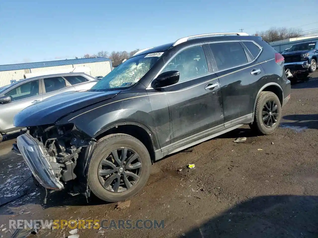 1 Photograph of a damaged car KNMAT2MV1LP510642 NISSAN ROGUE 2020