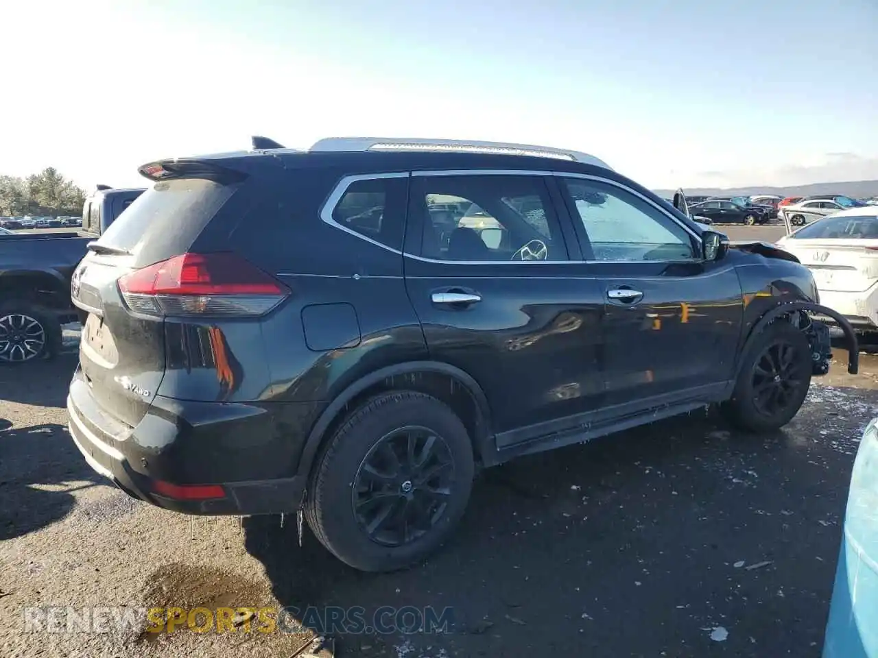 3 Photograph of a damaged car KNMAT2MV1LP510642 NISSAN ROGUE 2020