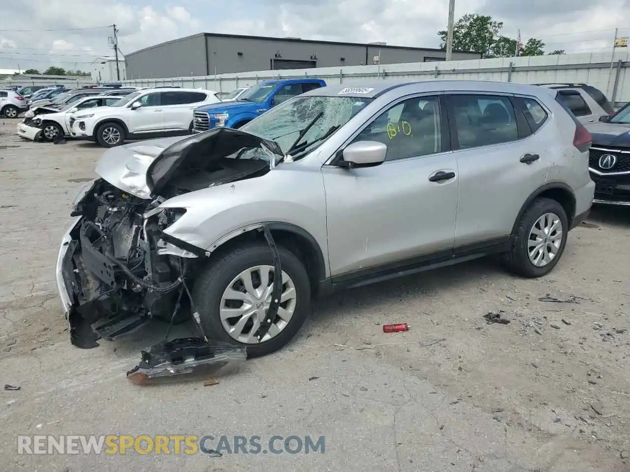 1 Photograph of a damaged car KNMAT2MV3LP501327 NISSAN ROGUE 2020