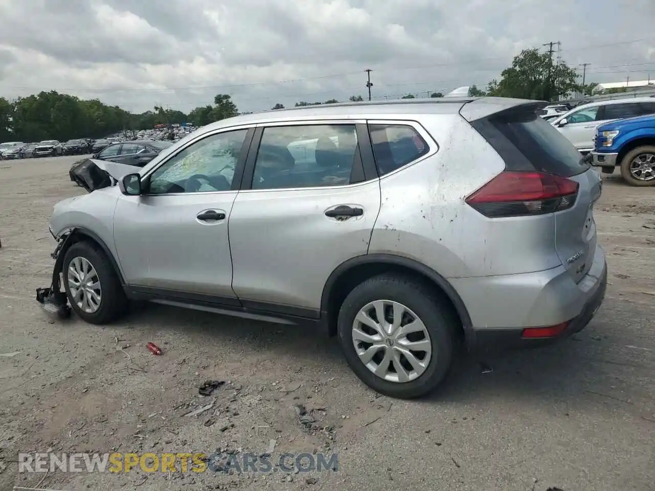 2 Photograph of a damaged car KNMAT2MV3LP501327 NISSAN ROGUE 2020