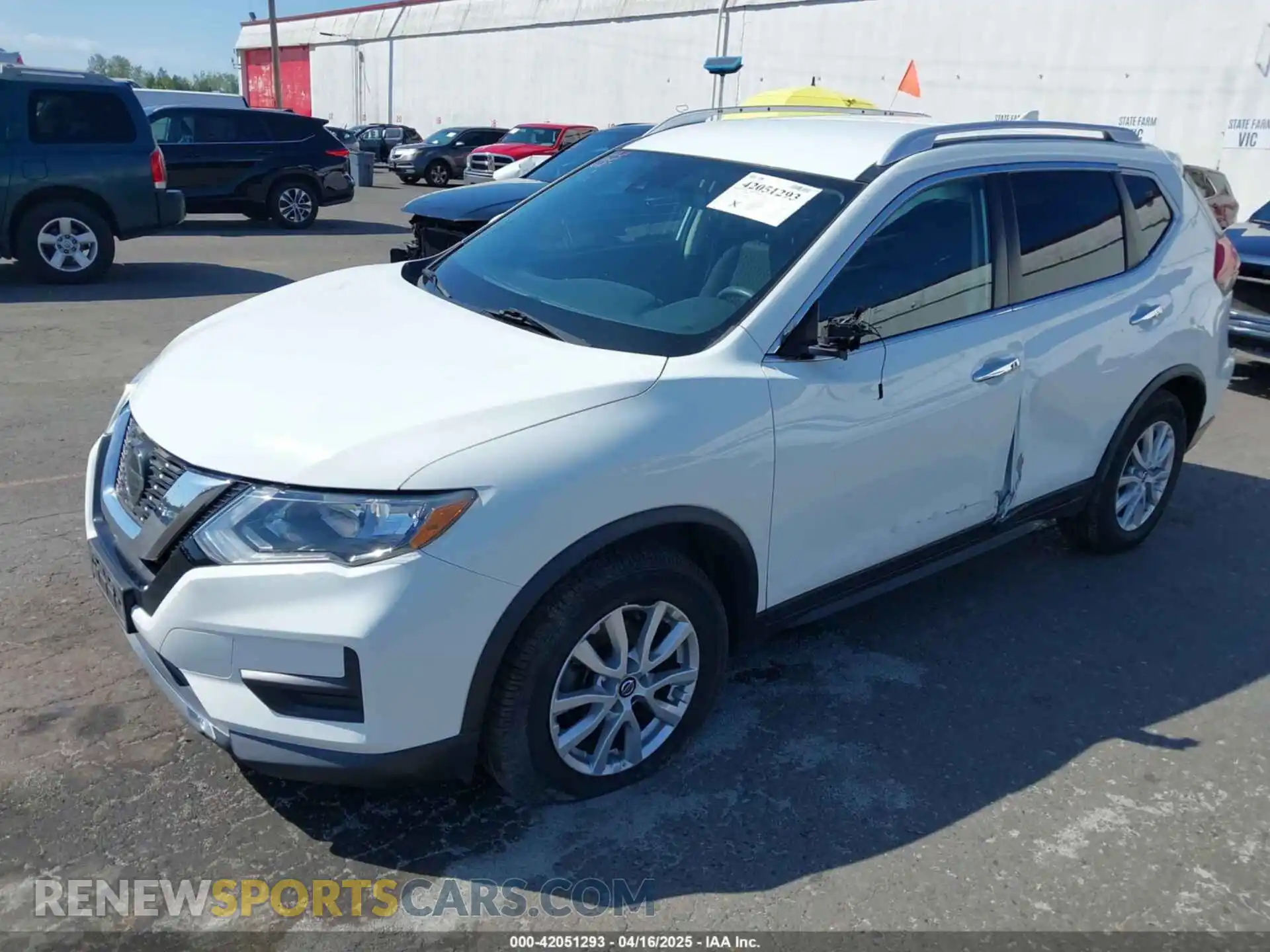 2 Photograph of a damaged car KNMAT2MV3LP506771 NISSAN ROGUE 2020