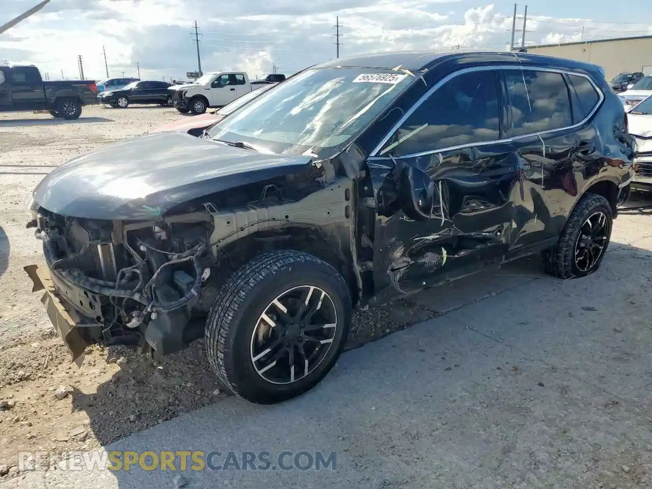 1 Photograph of a damaged car KNMAT2MV3LP517558 NISSAN ROGUE 2020