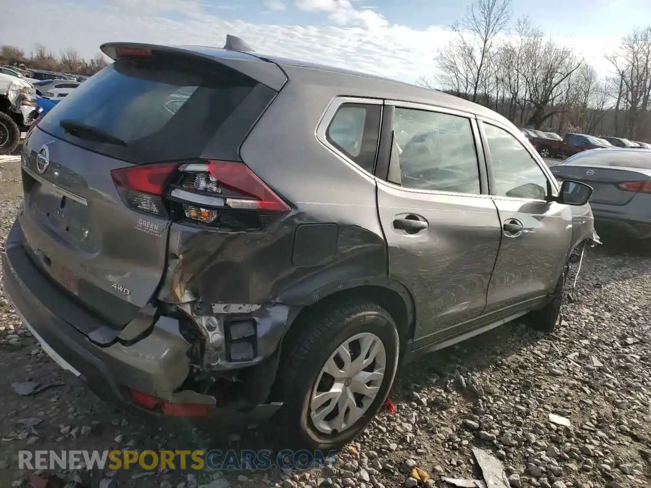 3 Фотография поврежденного автомобиля KNMAT2MV4LP502857 NISSAN ROGUE 2020