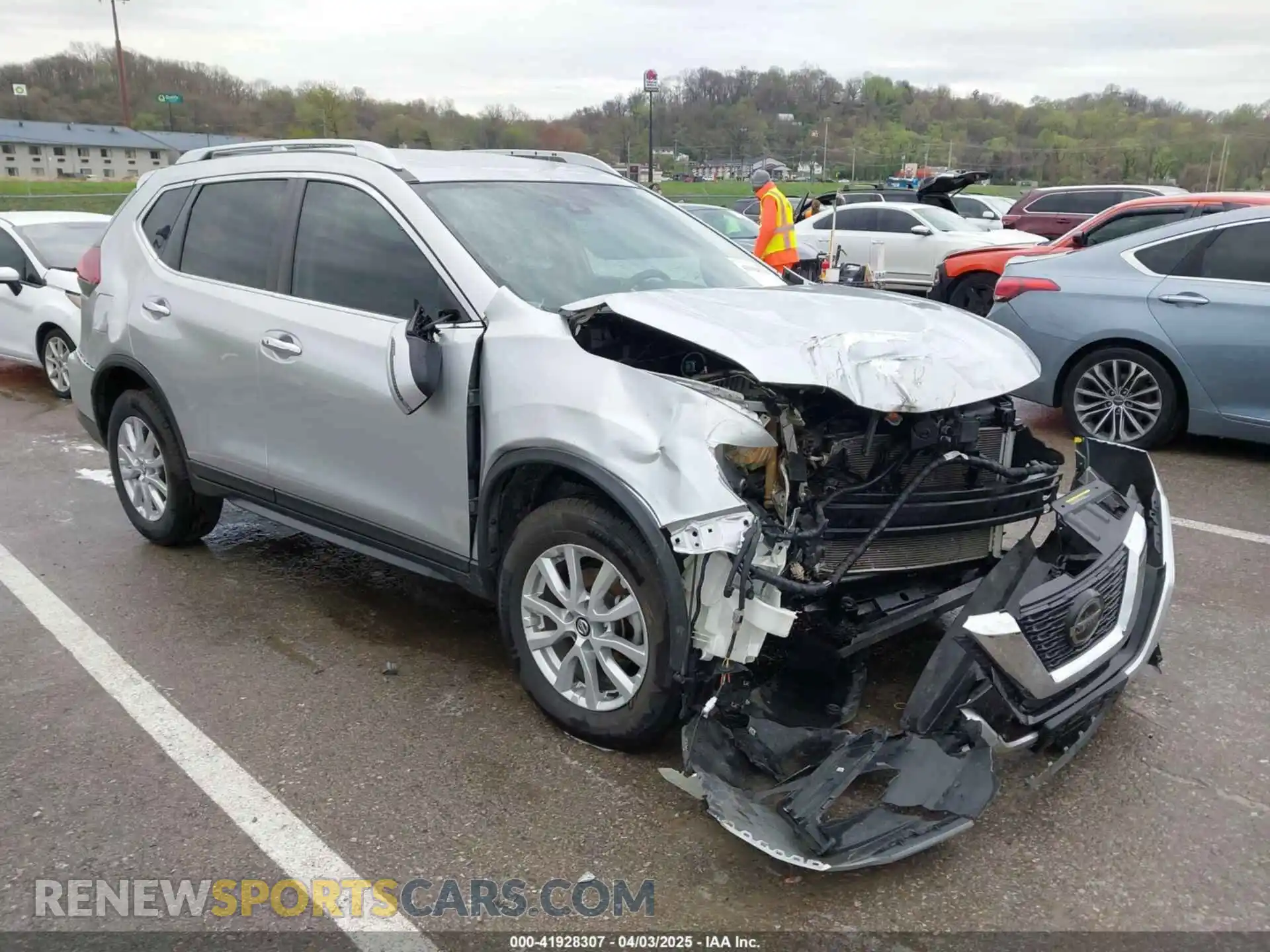 1 Photograph of a damaged car KNMAT2MV5LP532725 NISSAN ROGUE 2020