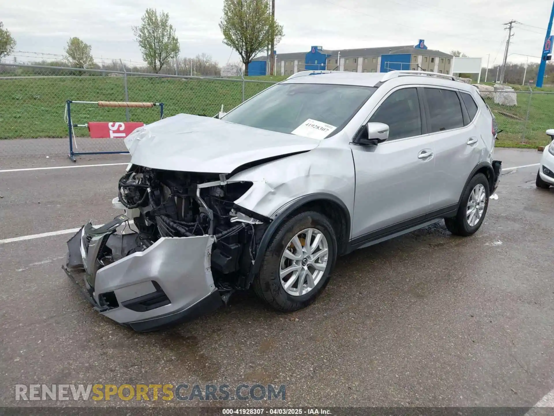 2 Photograph of a damaged car KNMAT2MV5LP532725 NISSAN ROGUE 2020