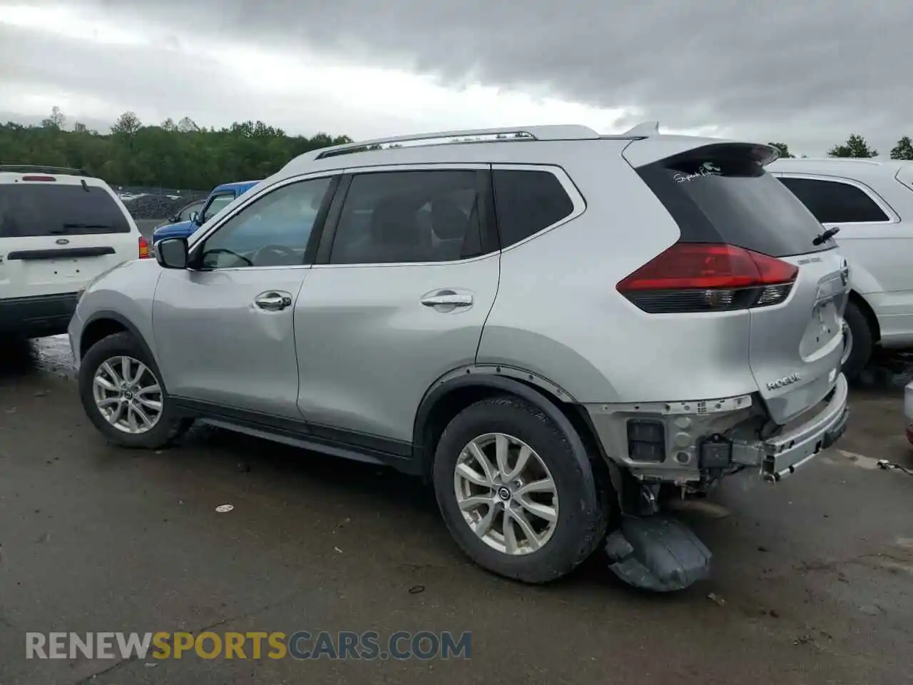 2 Photograph of a damaged car KNMAT2MV6LP508093 NISSAN ROGUE 2020