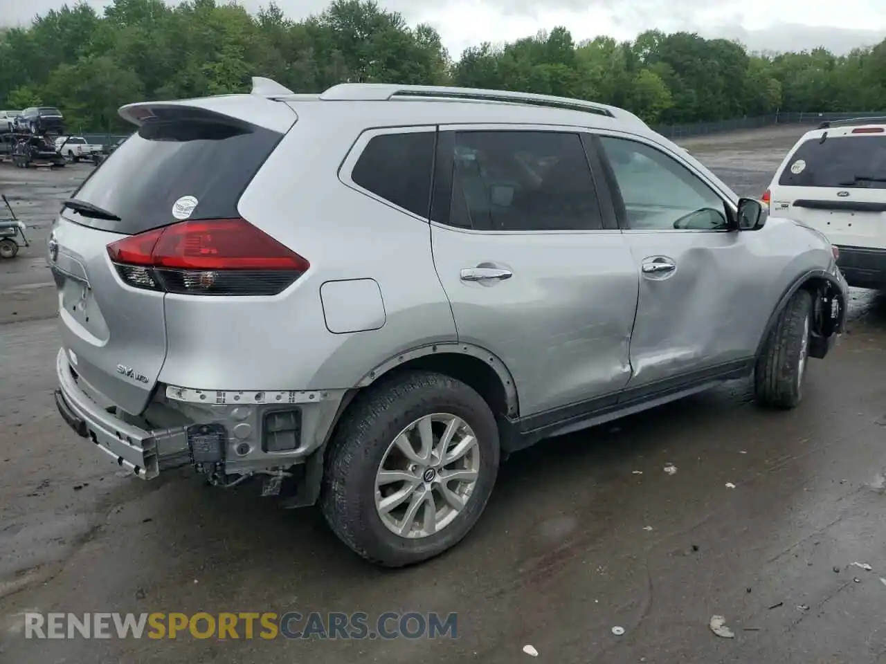 3 Photograph of a damaged car KNMAT2MV6LP508093 NISSAN ROGUE 2020