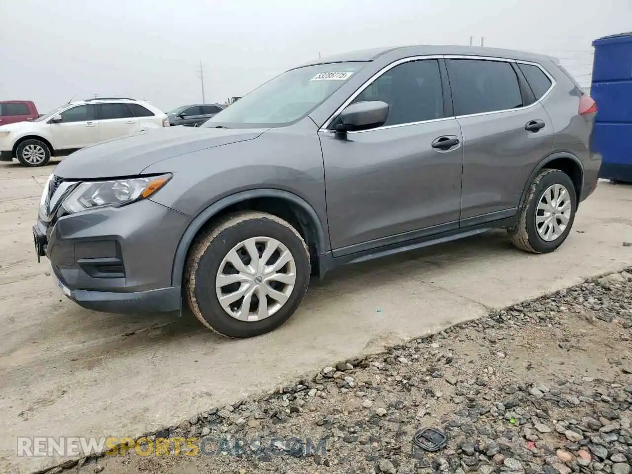 1 Photograph of a damaged car KNMAT2MV6LP521815 NISSAN ROGUE 2020