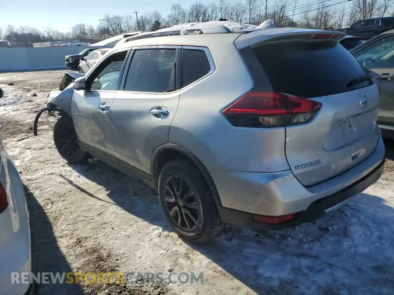2 Photograph of a damaged car KNMAT2MV7LP509902 NISSAN ROGUE 2020