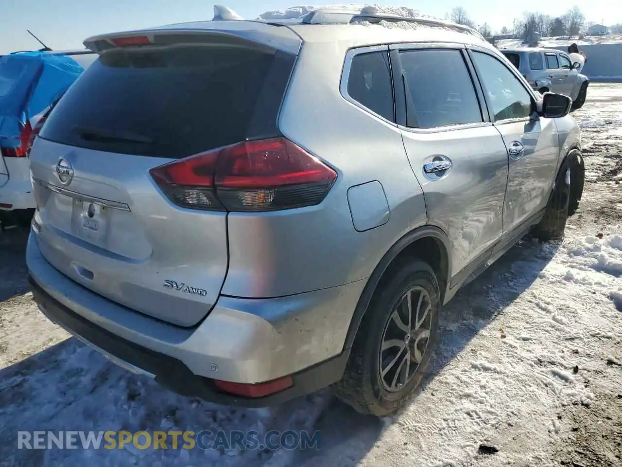3 Photograph of a damaged car KNMAT2MV7LP509902 NISSAN ROGUE 2020