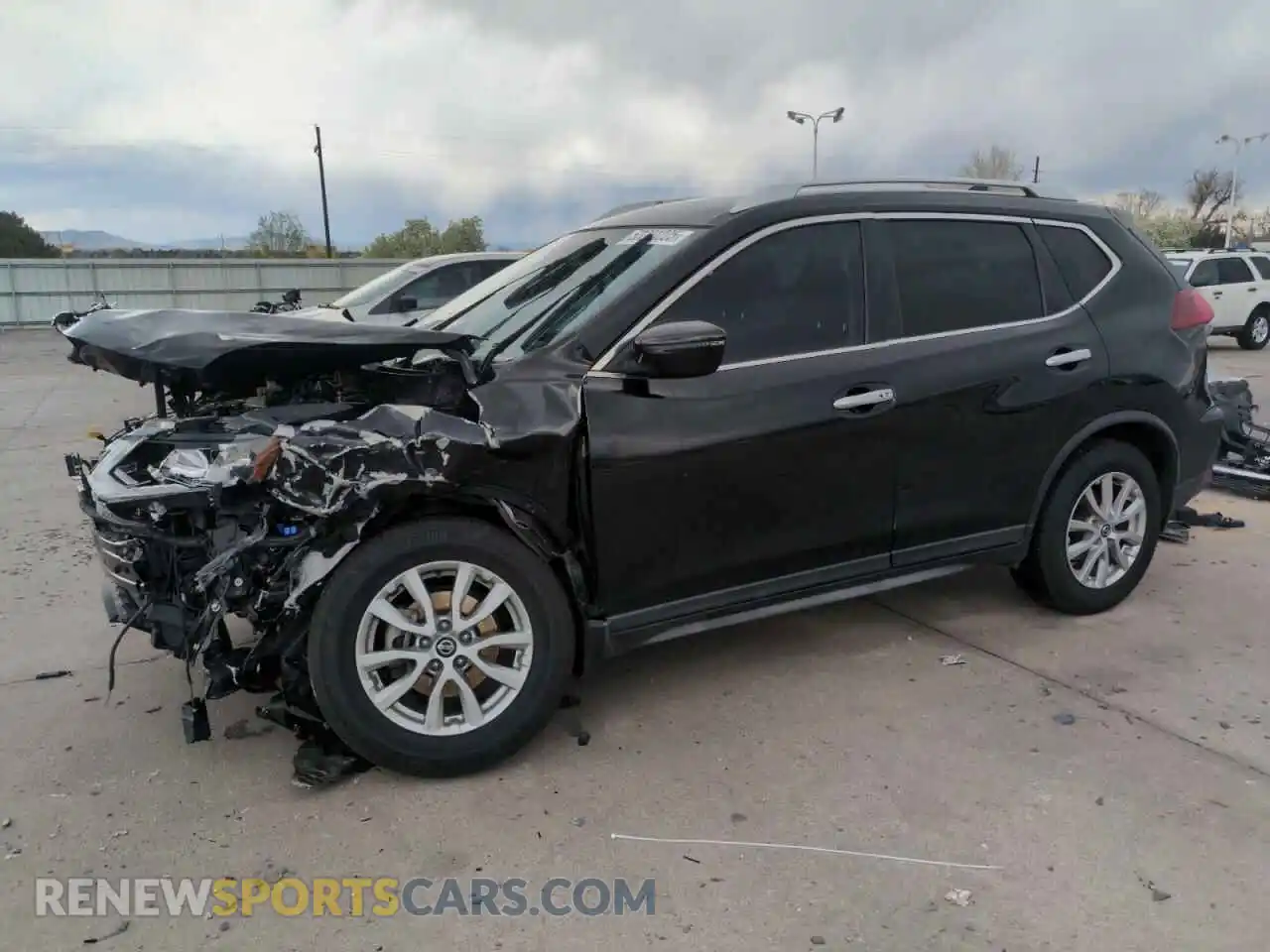 1 Photograph of a damaged car KNMAT2MV7LP511150 NISSAN ROGUE 2020