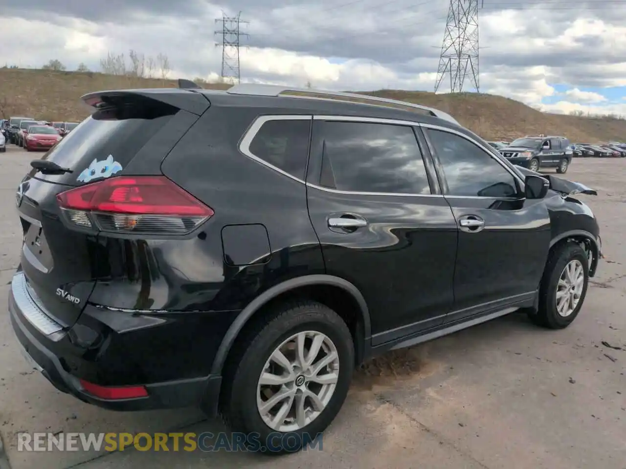 3 Photograph of a damaged car KNMAT2MV7LP511150 NISSAN ROGUE 2020