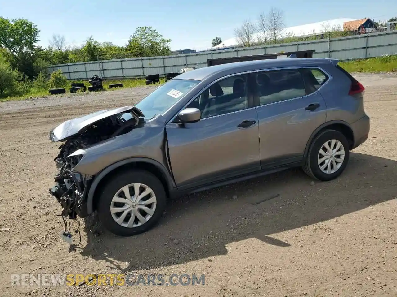 1 Photograph of a damaged car KNMAT2MV7LP516770 NISSAN ROGUE 2020