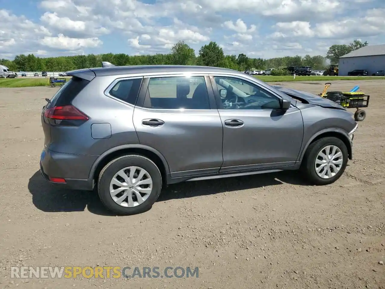3 Photograph of a damaged car KNMAT2MV7LP516770 NISSAN ROGUE 2020