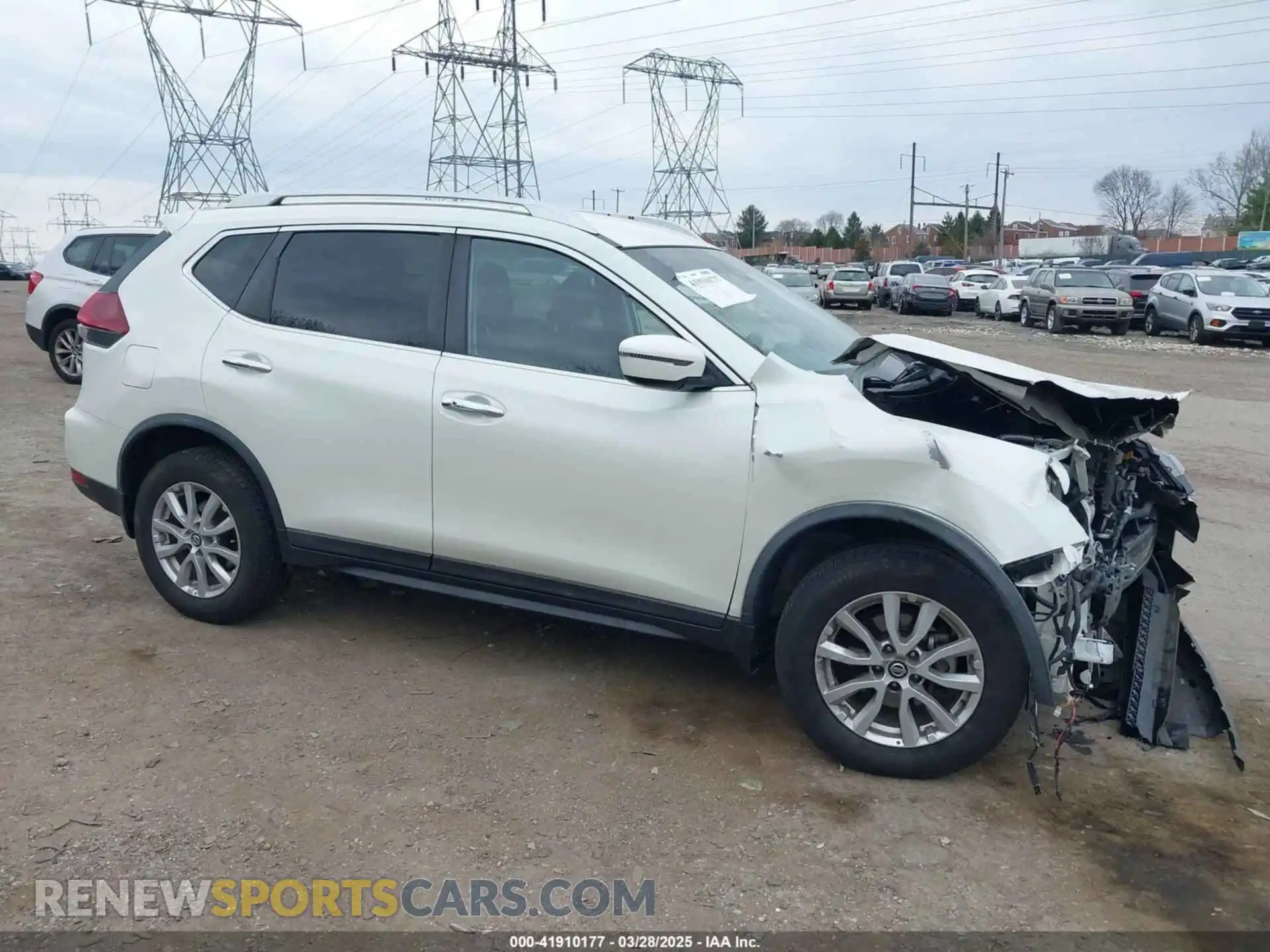 1 Photograph of a damaged car KNMAT2MV7LP526019 NISSAN ROGUE 2020