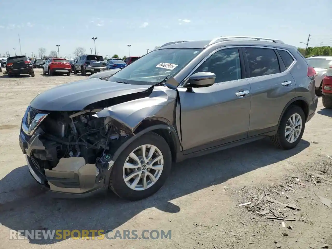 1 Photograph of a damaged car KNMAT2MV8LP502103 NISSAN ROGUE 2020