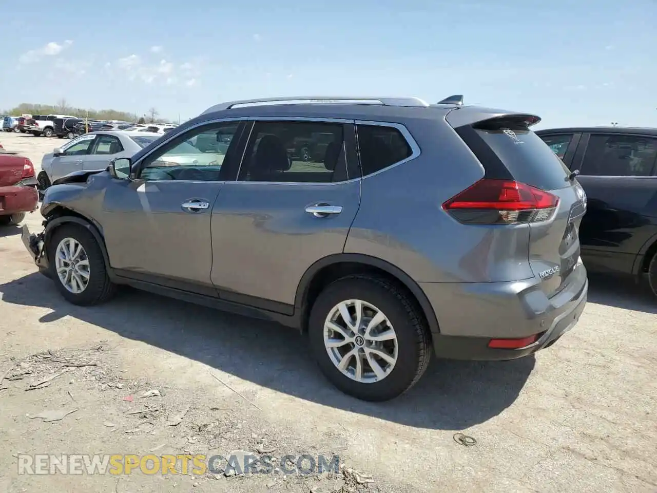 2 Photograph of a damaged car KNMAT2MV8LP502103 NISSAN ROGUE 2020
