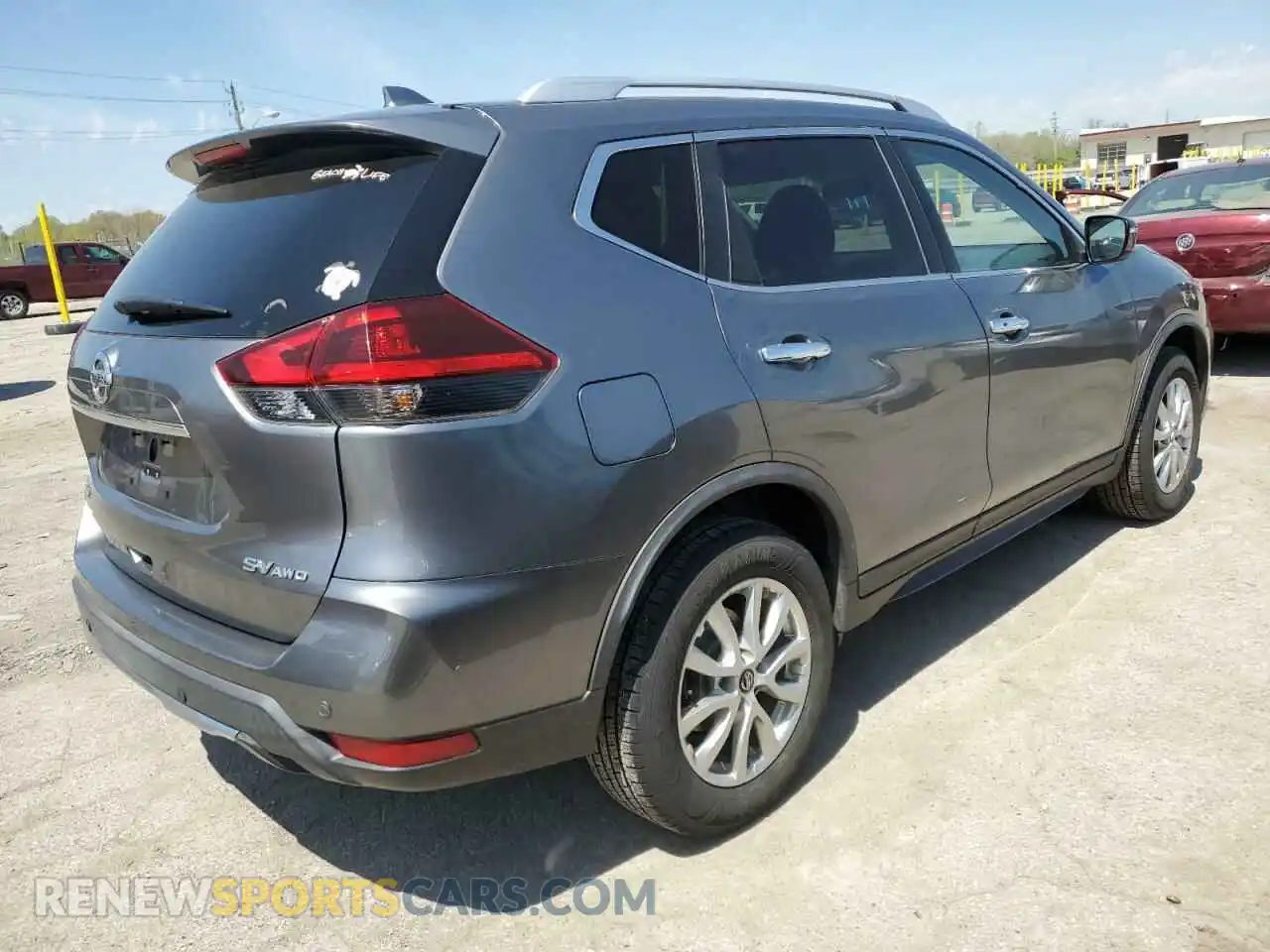 3 Photograph of a damaged car KNMAT2MV8LP502103 NISSAN ROGUE 2020